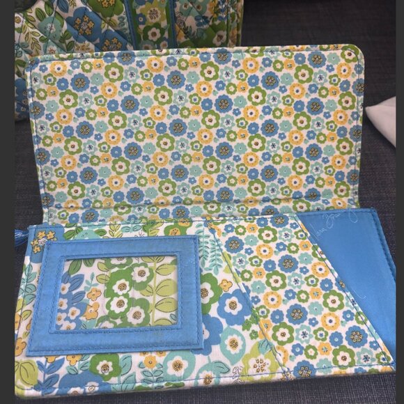 VERA BRADLEY BRIEFCASE TOTE WALLET COMBO - Picture 7 of 16